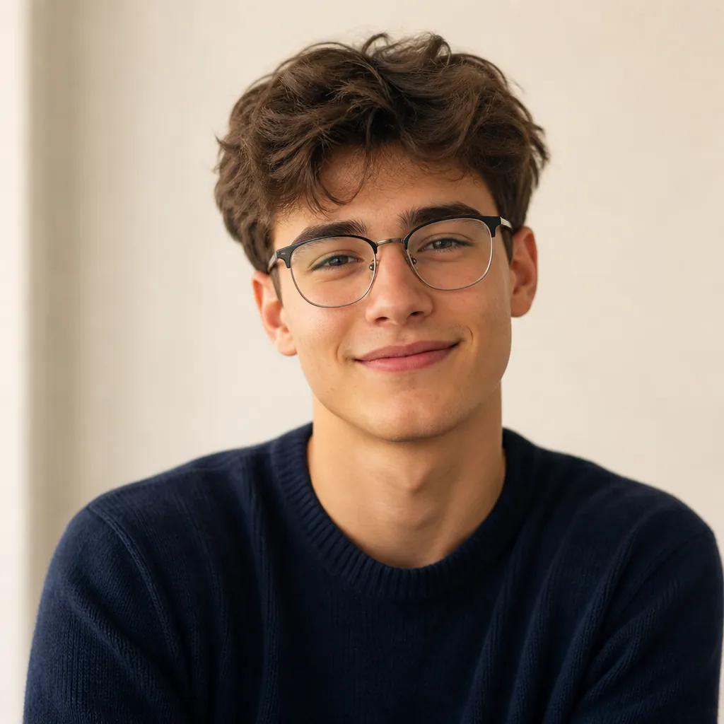 Confident student portrait — Nexus Academy online tutoring