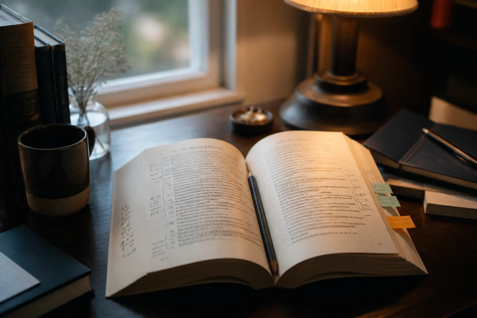 English literature text and notebook for online GCSE and A Level English tutoring
