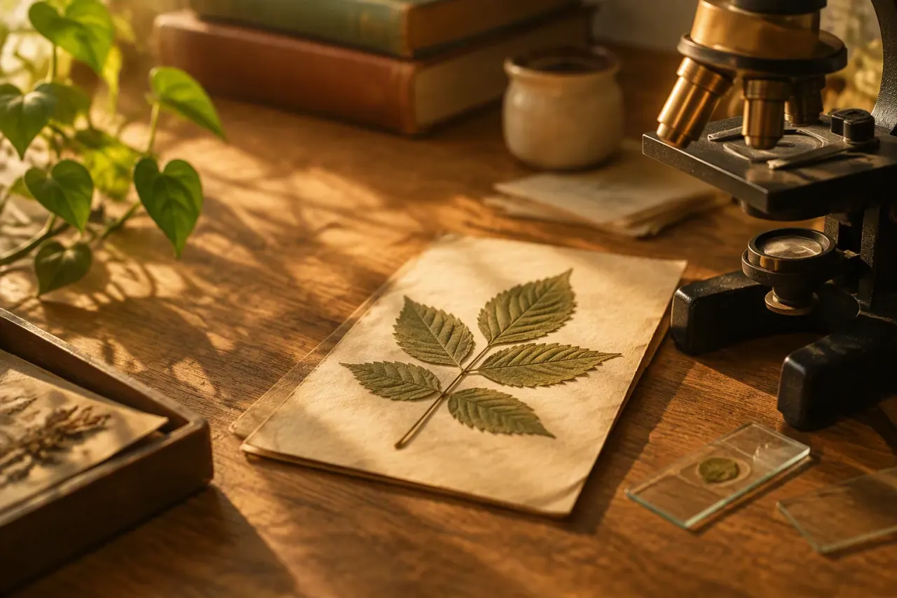 Biology revision notes and study desk — Nexus Academy