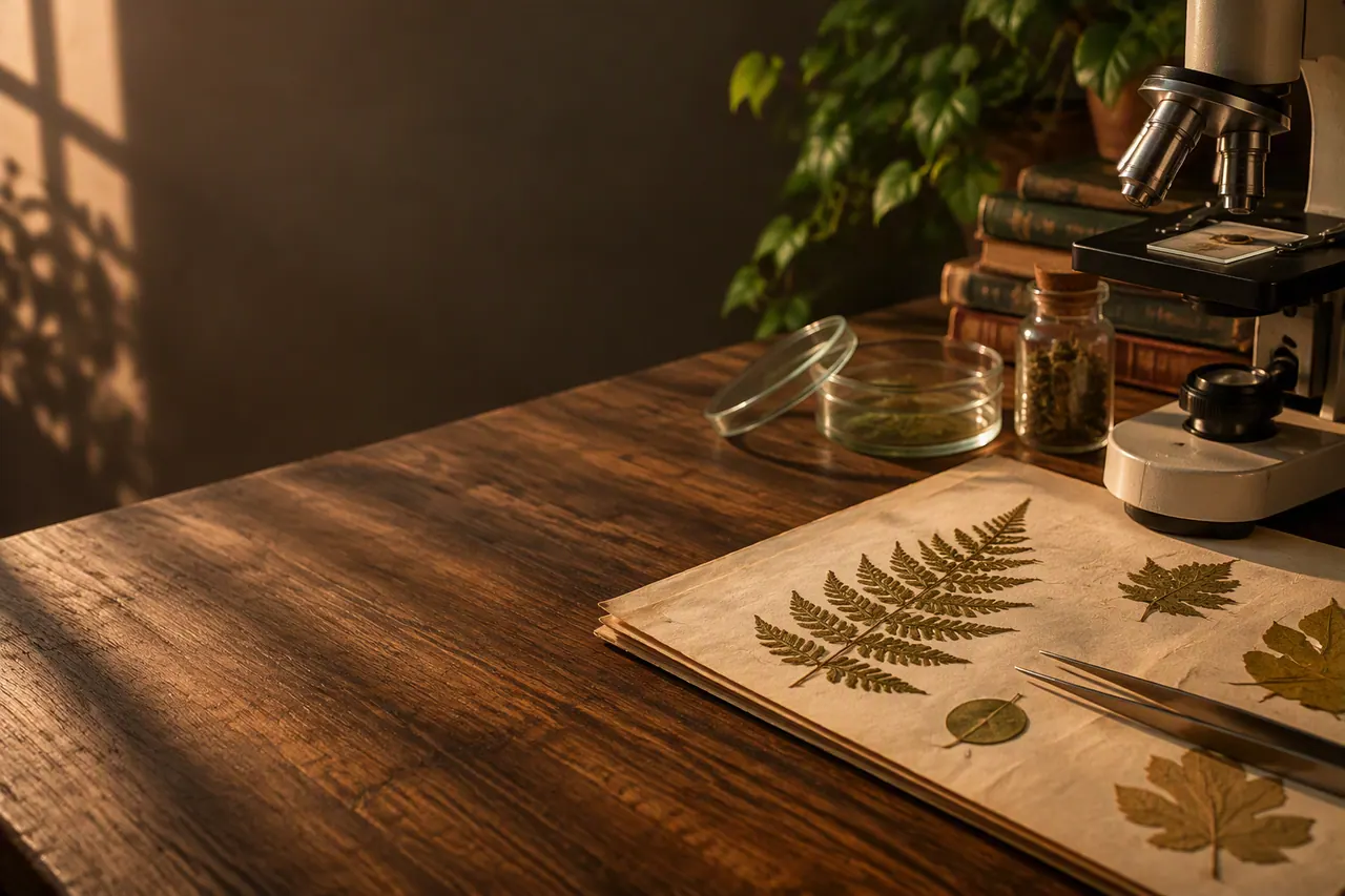 GCSE Biology tutoring — study materials on a warm desk, Nexus Academy